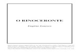 cultura.ma.gov.br · 2019-11-26 · O RINOCERONTE Eugène Ionesco Eugène Ionesco passou grande parte de sua vida subestimando o teatro. Considerava-o uma arte falsa, artificial e