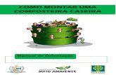 COMO MONTAR UMA COMPOSTEIRA CASEIRA€¦ · Como montar uma composteira caseira 3 3. COMPOSTAGEM Compostagem é o processo de degradação controlada de resíduos orgânicos sob condições