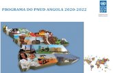 PROGRAMA DO PNUD ANGOLA 2020-2022 · 2020-01-07 · 3 ‘O programa do PNUD baseia-se na premissa de "não deixar ninguém para trás" e "alcançar primeiramente os que estão mais