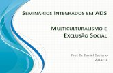 SEMINÁRIOS INTEGRADOS EM seminÁrios integrados em ads prof. dr. daniel caetano 2014 - 1 multiculturalismo e exclusÃo social