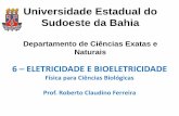 Universidade Estadual do Sudoeste da Bahia€¦ · 7.1 - LEI DE COULOMB Prof. Roberto Claudino Cargas de sinais opostos se atraem enquanto que cargas de sinais iguais se repelem.
