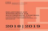 RELATÓRIO DE ATIVIDADES DA AUTORIDADE CENTRAL · 2020-06-29 · relatÓrio de atividades [alínea e), da diretiva n.º 2/2019/pgr] autoridade central convenÇÃo relativa À proteÇÃo