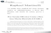 nov-março 2016 Raphael Martinelli · 2020-05-02 · nº13 nov-março 2016 1 Raphael Martinelli “A minha luta sindical foi séria mesmo contra as administrações, a favor dos direitos,