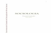 SOCIOLOGIA · 2018-09-26 · sociologia não devem ser compreendidos como caminhos paralelos que nos obrigam a seguir em uma direção ou em outra mas, ao contrário, eles podem e