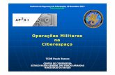 Operações Militares no Ciberespaço › 2015 › 12 › pbranco-operac3a7c3b… · JP 3-13, 2012 : InformationOperations →Computer Network Operations • ComputerNetwork Attack(CNA)