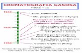 Slide sem título › pgquimica › files › 2016 › 08 › Cromatografia-gasosa.pdf · 4 6 5 1 - Reservatório de Gás e Controles de Vazão / Pressão. 2 - Injetor (Vaporizador)