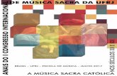 I Congresso de Música Sacra da UFRJcimus.musica.ufrj.br/wp-content/uploads/2019/04/icimsanaiscomp.pdf · nas culturas contemporâneas e na posição que a música sacra ocupa na