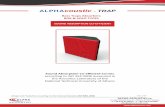 ALPHAcoustic TRAP › wp-content › uploads › 2014 › ... · Bass Traps Absorbers BOX & SOLO TYPES ALPHAcoustic_TRAP φωτο ALPHAcoustic - TRAP SOUND ABSORPTION CO-EFFICIENT