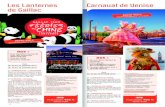 Les Lanternes Carnaval de Venise de Gaillac › wp-content › uploads › 2018 › 12 › ... · 2018-12-10 · J3 : CARNAVAL DE VENISE Après le petit déjeuner, départ pour re-joindreVenise