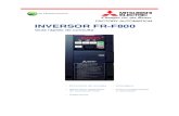 F800 pocketguide Abril2017mitsubishielectric.com.br/download/catalogs/GuiaRapido_F800_27-1… · INVERSOR FR-F800 Guia rápido de consulta Economia de energia Ideal para aplicação