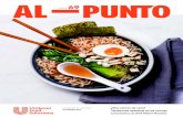 Magazine 69 - Unilever Food Solutions€¦ · Es precisamente la gastronomía asiática la protagonista principal de este nuevo número de Al Punto y la temática central del reportaje
