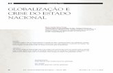 GLOBALIZAÇÃO E CRISE DO ESTADO NACIONAL · 2019-06-25 · Globalização e crise do Estado Nacional RAE©2000, RAE - Revista de Administração de Empresas / EAESP / FGV, São Paulo,