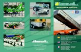 MAQUINARIA AGRÍCOLA - AGROBELLON · Car and off road vehicle trailers 1 and 2 axles Remorque routière et tout terrain à 1 et 2 axes Ctra. La Solana, s/n 13230 MEMBRILLA (C. Real)