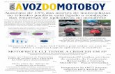 Aumento de 18% das mortes de motociclistas no trânsito paulista … › informativos › Jornal › jornal95-1.pdf · 2020-05-04 · contra a Loggi e L4B com audiência a ser realizada