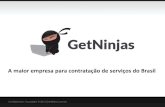 A maior empresa para contratação de serviços do Brasil · feito um pitch deck, ilustrando com um modelo real, que suportou a empresa a captar seu Series B. Os números e slides