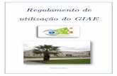 Regulamento de utilização do GIAE - WordPress.com · 2018-11-06 · Regulamento de utilização do GIAE AVFCPS 4 Aprovado em Conselho Geral de 28/02/2013 3. Poderão igualmente