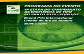PROGRAMA DO EVENTO - CBTE · 2019-05-25 · Venit + Mio Barra Hotel (21) 3393-9000 - Av. Embaixador Abelardo Bueno, 2710 - Barra da Tijuca, Rio de Janeiro - RJ reservas@venithoteis.com