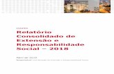 Relatório Consolidado de Extensão e Responsabilidade ... · 1. Relatório Consolidado de Extensão e Responsabilidade Social Insper 2018 Esta publicação tem como objetivo divulgar