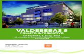 Inmobiliaria de lujo en Madrid – Promora - VALDEBEBAS 5€¦ · Infografías de carácter orientativo y no contratual perteneciente al anteproyecto de Valdebebas 5 en parcela 145