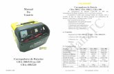 Manual CBA-300/1, CBA-300/2 e CBA-400 Do Usuário · Carregadores de Bateria CBA-300/1, CBA-300/2 e CBA-400 Os carregadores de baterias CBA-300 ou 400 são carregadores de design