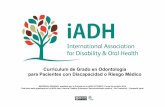 Curriculum de Grado en Odontología para Pacientes …...Metodologías de Enseñanza y Aprendizaje 14 - 20 Clasificación Internacional de Funcionamiento, Discapacidad y Salud (CIF)