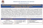 PREFEITURA MUNICIPAL DE AMPARO · 2019-09-13 · prefeitura municipal de amparo estado de sÃo paulo edital de convocaÇÃo para as provas objetivas (todos os empregos pÚblicos),