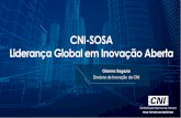 CNI-SOSA Liderança Global em Inovação Aberta · Pergunta: Sua empresa teria interesse em integrar uma plataforma global de inovação, que conecta empresas, governos e cidades