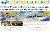 Cresce Brasil III Eco Piauí debate água e energia como ...€¦ · ciplinas para o curso de engenharia am-biental a distância na UFSCar e relata a experiência: “A cada 25 estudantes,