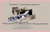 Clara Campoamor Influyente - libroesoterico.com · Clara Campoamor Rodríguez nació en el seno de una familia humilde en el barrio madrileño de Maravillas. Su padre, Manuel Campoamor
