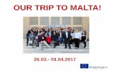 OUR TRIP TO MALTA!AGRUPAMENTO DE ESCOLAS DE MIRANDA DO CORVO AGRUPAMENTO DE ESCOLAS DE MIRANDA DO CORVO is a place where we studied ... WORKSHOPS During our stay we took part in lots