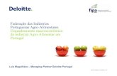 Federação das Indústrias Portuguesas Agro-Alimentares ... · sector primário mais baixa relativamente à dimensão do seu território • Dos produtos do sector primário consumidos
