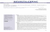 Artigos originais Congresso brasileiro de fonoaudiologia ...€¦ · Em 2015, Maturana identificou e analisou a produção científica de teses e dissertações, produzidas no período