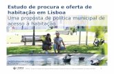 Uma proposta de política municipal de acesso à ... - Lisboa · Praça de Espanha Jardim Zoológico Laranjeiras Alto dos Moinhos Colégio Militar/Luz Carnide Pontinha Alfornelos
