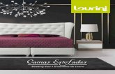 Camas Estofadas · 2018-09-13 · Queen size (with metal slats included). Twin size (elevator system). Superior mattress size: 195x150 (77”x60”), inferior mattress size: 100x090