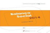 Balanço Social2014 - IPQ · DAG/ARH Balanço Social 2014 Março 2015 Dados Técnicos 1. A elaboração do presente documento teve por base o “esquema-tipo” de Balanço Social,