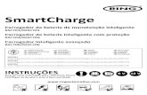 SmartCharge - Ring Automotive · Tipos de bateria Chumbo-ácido, gel, cálcio, Chumbo-ácido, gel, cálcio, Chumbo-ácido, gel, cálcio, AGM, EFB, START/STOP AGM, EFB, START/STOP