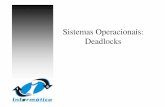 Sistemas Operacionais: Deadlocks - Unioestemarcio/SO/Aula6Deadlocks.pdf · Sistemas Operacionais: Deadlocks. Deadlocks (impasse) • Definição – “Um conjunto de processos bloqueados