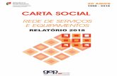 CARTA SOCIAL Rede de Serviços e Equipamentos - Relatório 2018 · 2019-10-30 · Gabinete de Estratégia e Planeamento (GEP) Ministério do Trabalho, Solidariedade e Segurança Social