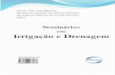 em Irrigação e DrenagemRIOS-REVISADO.pdf · água magnetizada na irrigação, Fertirrigação em gramados, Influência do manejo nutricional na atividade enzimática da nitrato