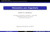 Matem tica para Engenharia - Unicampgrace/transf_laplace.pdf · Matem´atica para Engenharia Grace S. Deaecto Faculdade de Engenharia Mecanica / UNICAMP 13083-860, Campinas, SP, Brasil.