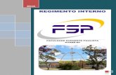 REGIMENTO INTERNO - fsp.edu.brfsp.edu.br/.../2017/08/Regimento-Interno-FSP-2016.pdf · REGIMENTO INTERNO REGIMENTO INTERNO ACULDADE SUDOESTE PAULISTA AVARÉ-SP 2016 AAA . Faculdade