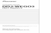 Controlador para DJ DDJ-WEGO3 · 2015-11-07 · O site de suporte da Pioneer DJ mostrado acima oferece FAQs, informações sobre o software e outros tipos ... C H MASTER A UT OLO