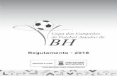 GOVERNANDO PARA QUEM PRECISA - Belo Horizonte · 2018-03-22 · 2 GOVERNANDO PARA QUEM PRECISA I – DAS DISPOSIÇÕES GERAIS Art. 1º – A COPA DOS CAMPEÕES DE FUTEBOL AMADOR DE