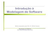 Introdução à Modelagem de Softwareflavio/swmod-files/files/2015-02/... · Modelagem de Software Prof. Flávio de Oliveira Silva, Ph.D. História da modelagem de SW 1970’s-1980’s