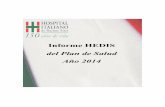 Informe HEDIS 2014 - Hospital Italiano de Buenos Aires...PLAN DE SALUD HOSPITAL ITALIANO DE BUENOS AIRES Informe HEDIS Año 2014 - 1 - ... Radar de indicadores ..... 69 Anexo II .....