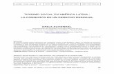 TURISMO SOCIAL EN AMÉRICA LATINA : LA CONQUISTA DE UN … · 2019-03-19 · 94 Lurralde : inves. espac. 41 (2018) p. 93-113 ISSN 0211-5891 ISSN 1697-3070 (e) IC SCNL Introducción