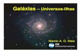 Galáxias Universos-Ilhasstaff.on.br/maia/galaxias_2006.pdf · 7 Astronomia e Química começaram caminhando juntas Da mesma forma que a Astrologia tentava desvendar os segredos do