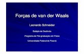 347as de van der Waals) - UFPRfisica.ufpr.br/bettega/Leonardo.pdf · Utilizando algumas identidades vetoriais diferenciais temos que [ 3( .ˆ)ˆ]. ˆ 1 2 3 r r n n R r n A A A r r