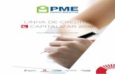 LINHA DE CRÉDITO CAPITALIZAR 2018 - Montepio · 2020-03-27 · Linha de Crédito Capitalizar 2018 Documento de Divulgação 3. 2. Condições a Observar pelas Empresas Beneficiárias: