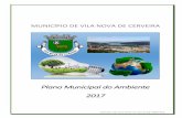 MUNICÍPIO DE VILA NOVA DE CERVEIRA · Localizado no Norte de Portugal, na Província do Minho e no Distrito de Viana do Castelo, o concelho de Vila Nova de Cerveira situa‐se na